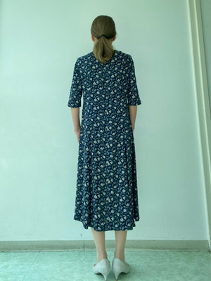 【ボタニカルプリント】で夏のきれいワンピースコーデ KEITH