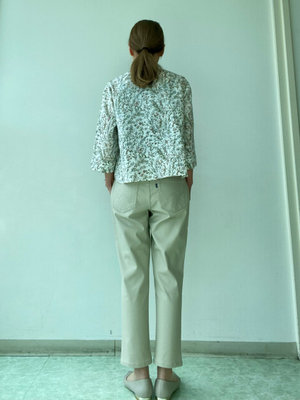 【LIberty Print】ブラウスで涼やか大人カジュアルコーデ KEITH