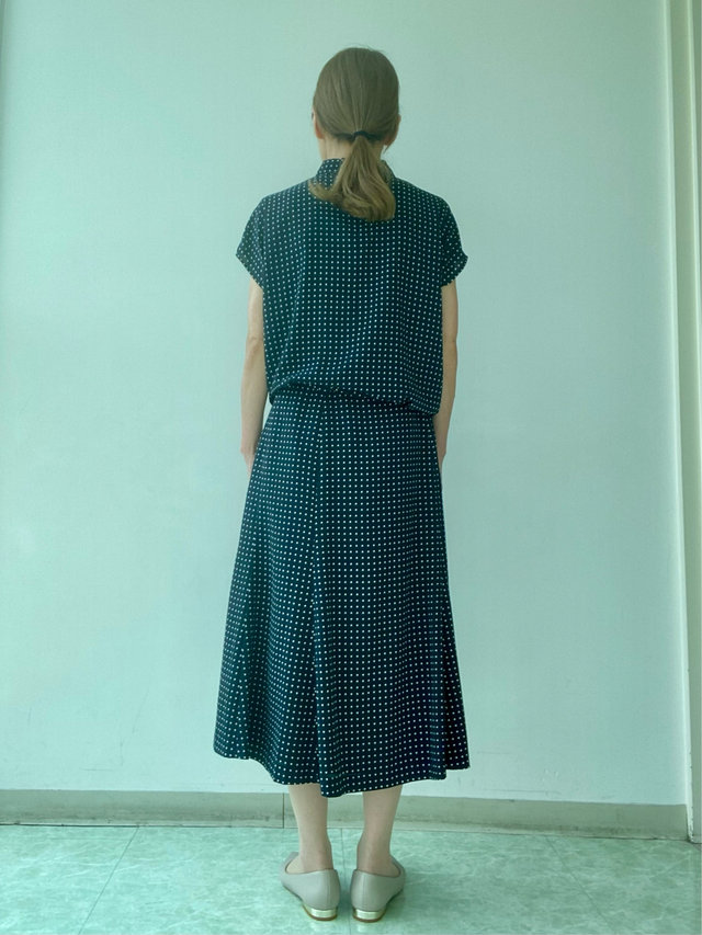 【スクエアドットで着回し】セットアップでお出かけコーデ KEITH