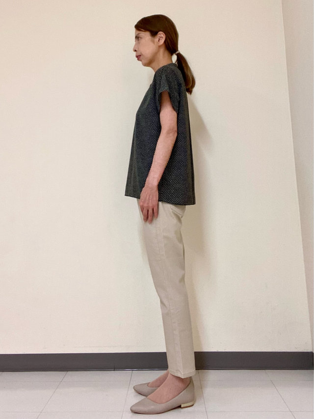 【ペプルブラウス】で大人爽やかコーデ KEITH