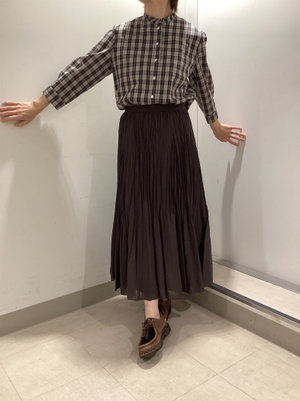 ブラウンカラーコーデ KEITH