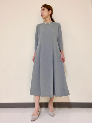 【千鳥ワンピース】で楽ちんなのにキレイ見え KEITH