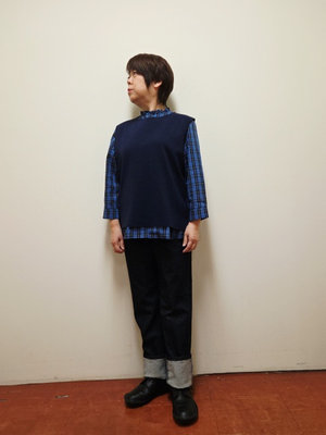 秋のカジュアルコーディネイ卜 KEITH