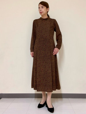 【スモールリーフPtワンピース】で一足先に楽しむ秋コーデ KEITH