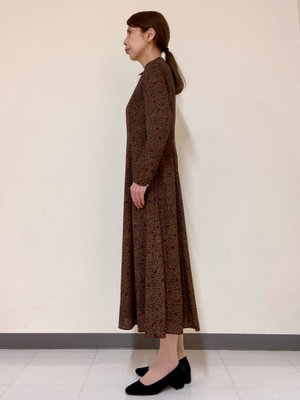 【スモールリーフPtワンピース】で一足先に楽しむ秋コーデ KEITH