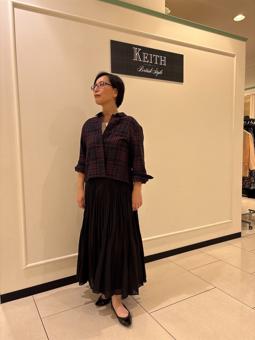 秋のお出かけコーデ KEITH