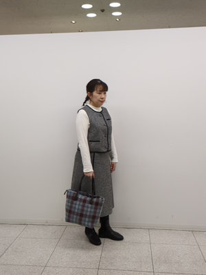 秋のキーストラッドコーデ KEITH