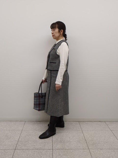 秋のキーストラッドコーデ KEITH