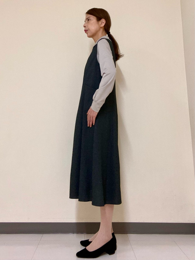 【ハウンドトゥースプリントワンピース】でムード高まるクラシカルコーデ KEITH