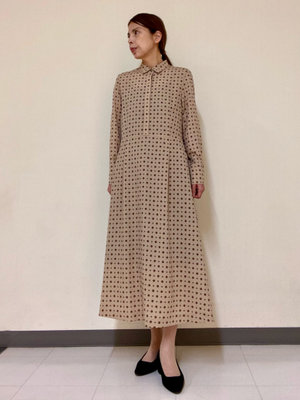 【アーカイブパターンワンピース】で上品お出かけコーデ KEITH
