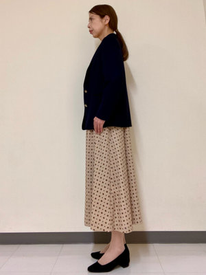 【アーカイブパターンワンピース】で上品お出かけコーデ KEITH