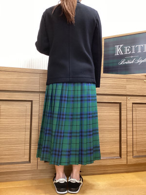 冬に映えるキースチェック KEITH