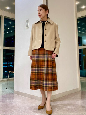 【タータンチェック】でスタイリッシュなお出かけコーデ KEITH