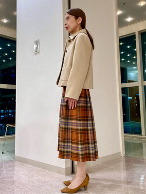 【タータンチェック】でスタイリッシュなお出かけコーデ KEITH