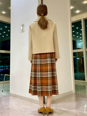 【タータンチェック】でスタイリッシュなお出かけコーデ KEITH