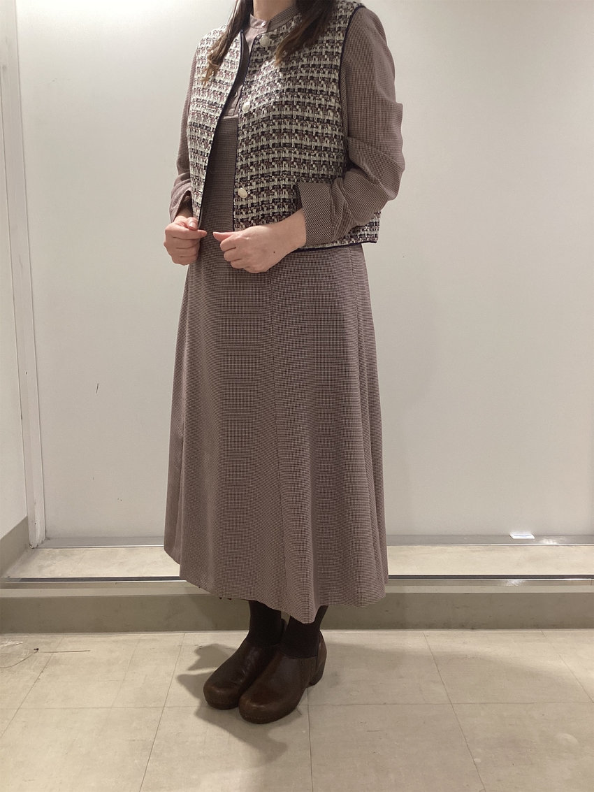 明るいお色でランチコーディネート KEITH