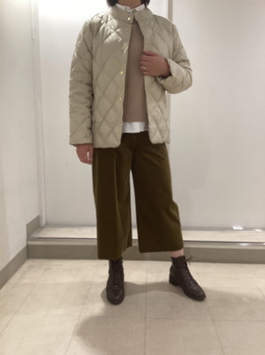 春先まで着れるダウンコートコーデ KEITH