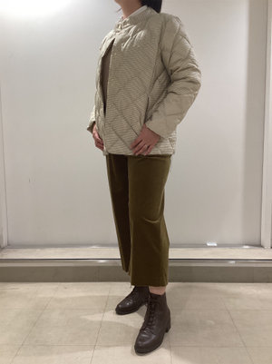 春先まで着れるダウンコートコーデ KEITH