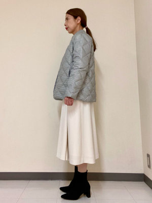 【ギンガムチェックコート】で春先取りコーデ KEITH