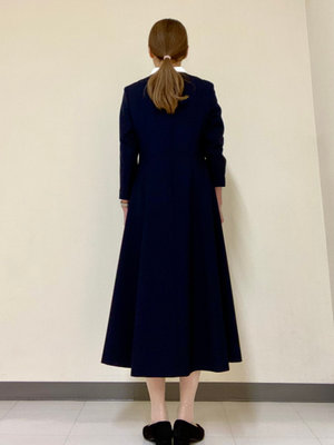 オケージョンシーンにおすすめ【白襟つきワンピース】 KEITH