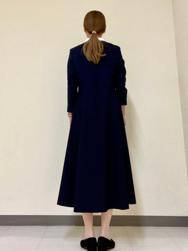 オケージョンシーンにおすすめ【白襟つきワンピース】 KEITH