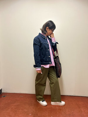 春のシャツコーデ KEITH