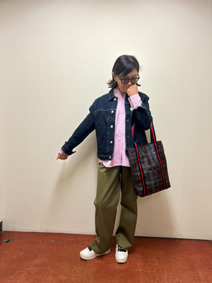 春のシャツコーデ KEITH