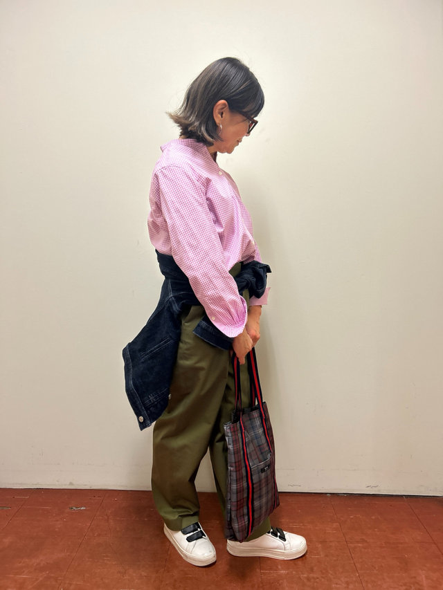 春のシャツコーデ KEITH