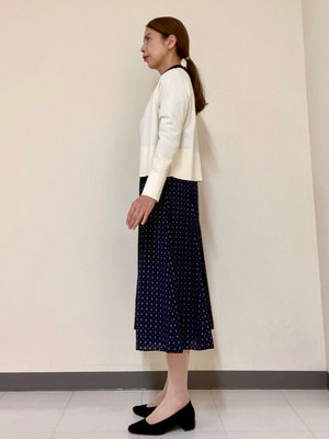 お出かけやお呼ばれに【ジオメトリックパターンワンピース】 KEITH