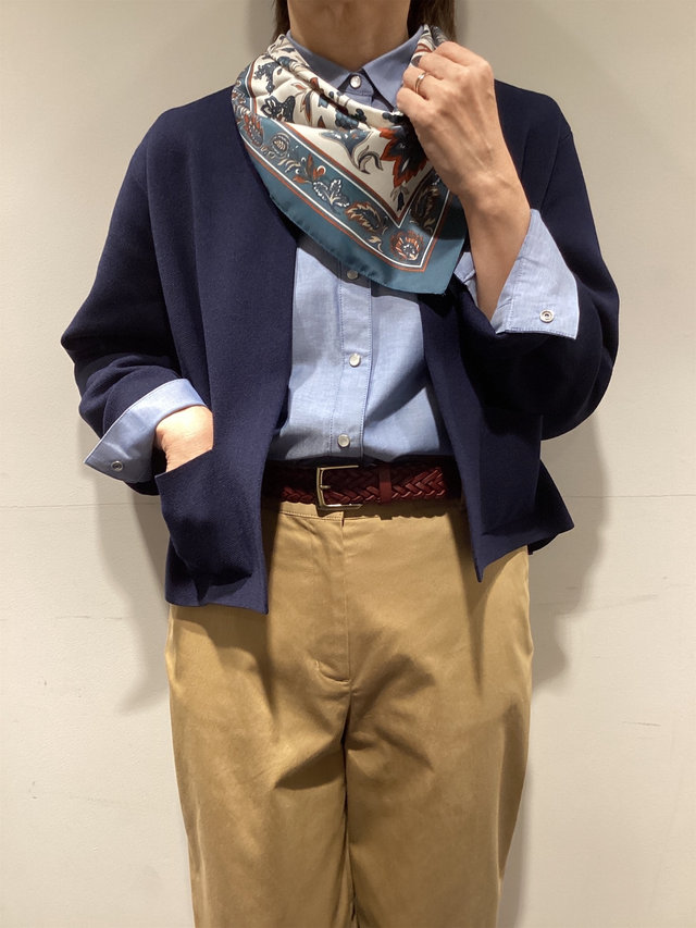 定番コーディネートにはアクセントを KEITH