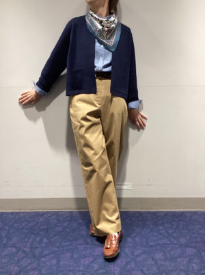 定番コーディネートにはアクセントを KEITH