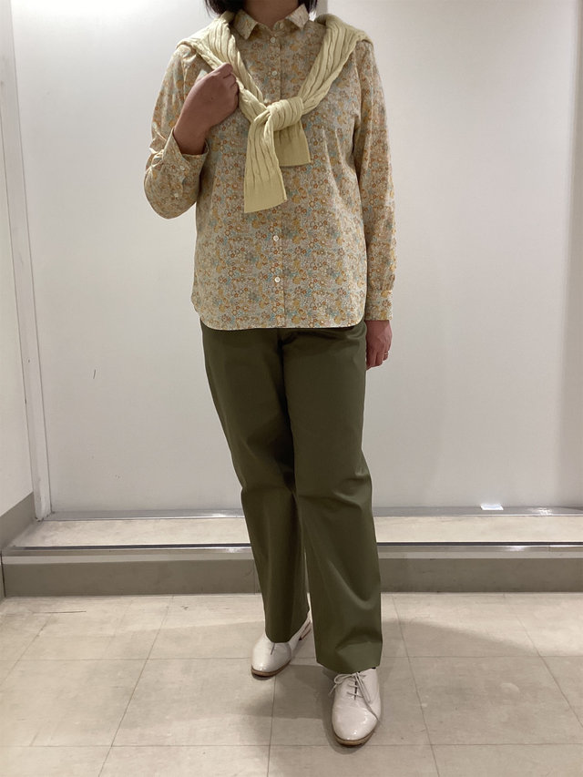 優しいイエローカラーで春のコーディネート KEITH