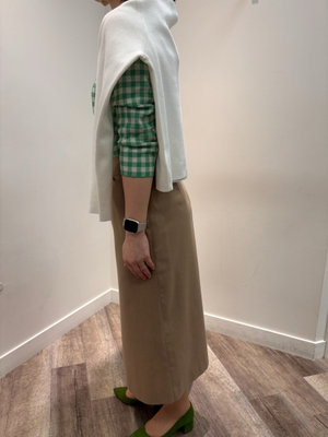 グリーンで遊び心を添えた春コーデ KEITH