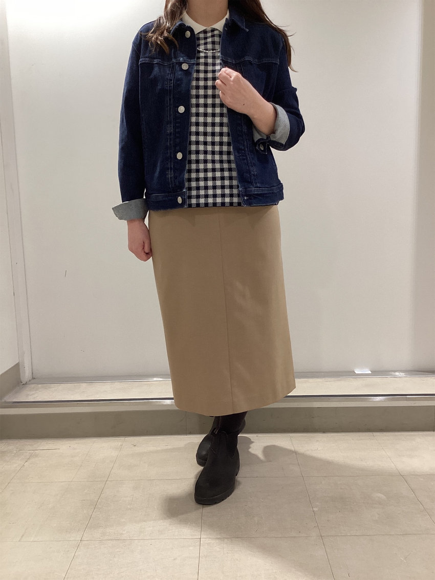 ギンガムチェックで春コーデ KEITH