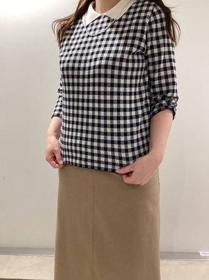 ギンガムチェックで春コーデ KEITH