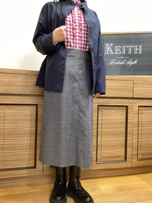 ギンガムチェックブラウス KEITH