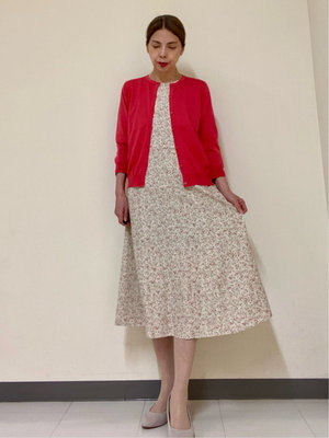 【イングリッシュガーデンワンピース】で春のフェミニンコーデ KEITH