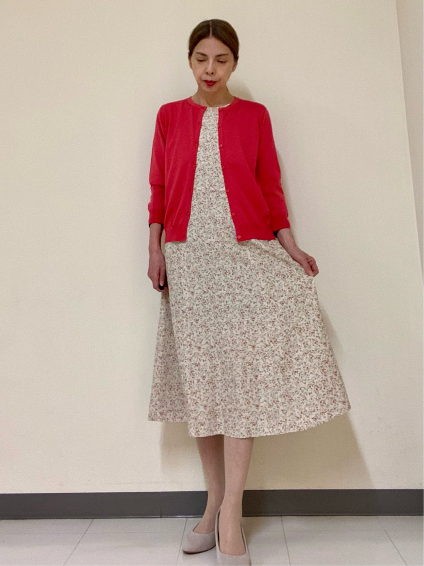 【イングリッシュガーデンワンピース】で春のフェミニンコーデ KEITH