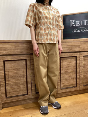 V&amp;Aプリントブラウス KEITH