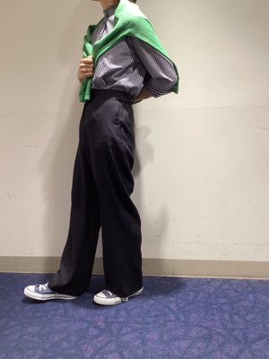 ギンガムチェックブラウスコーデ KEITH