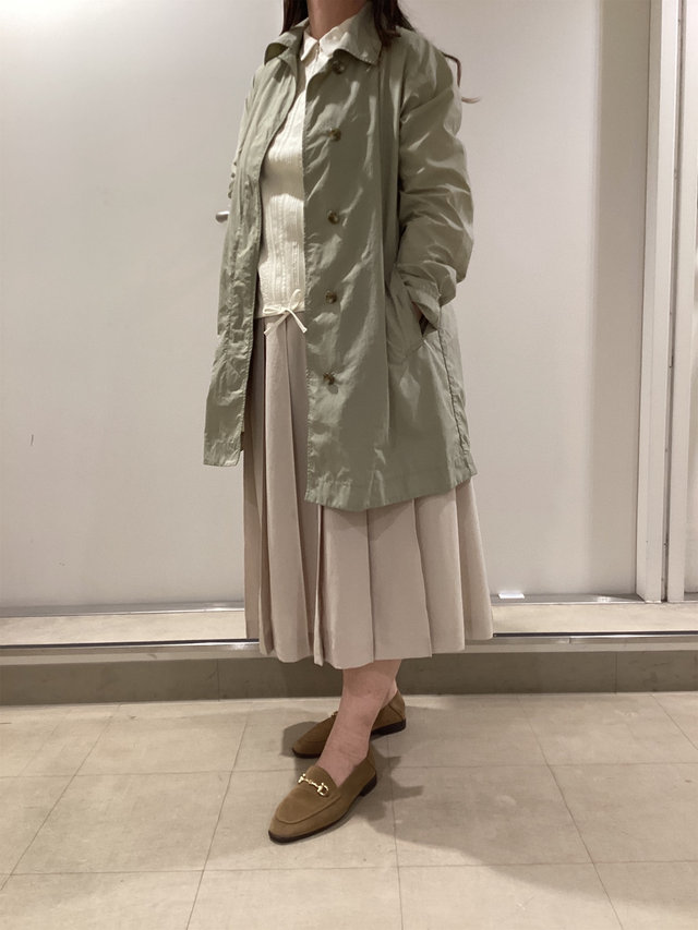 淡めの春色でお出かけコーデ KEITH