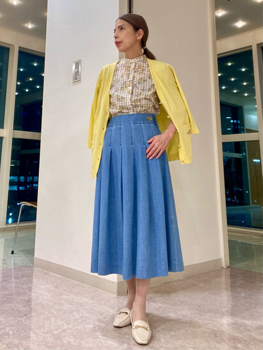 【Mimosa Collection】で春の大人フェミニンコーデ KEITH