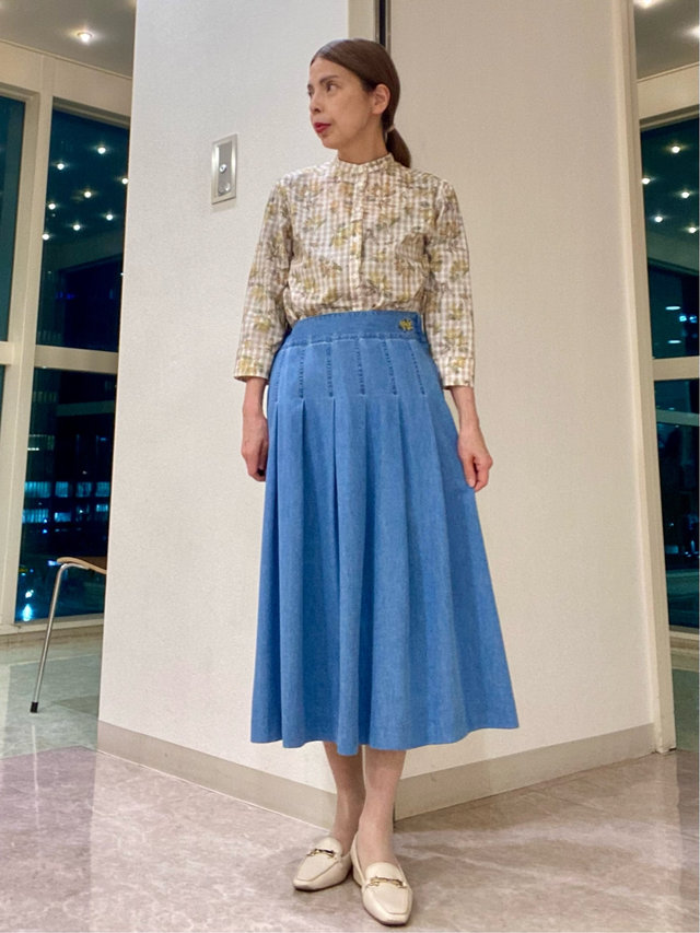 【Mimosa Collection】で春の大人フェミニンコーデ KEITH