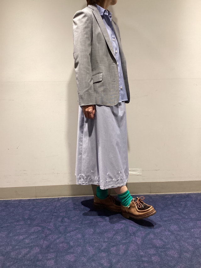 襟付きワンピースを着まわし　お仕事コーデ KEITH