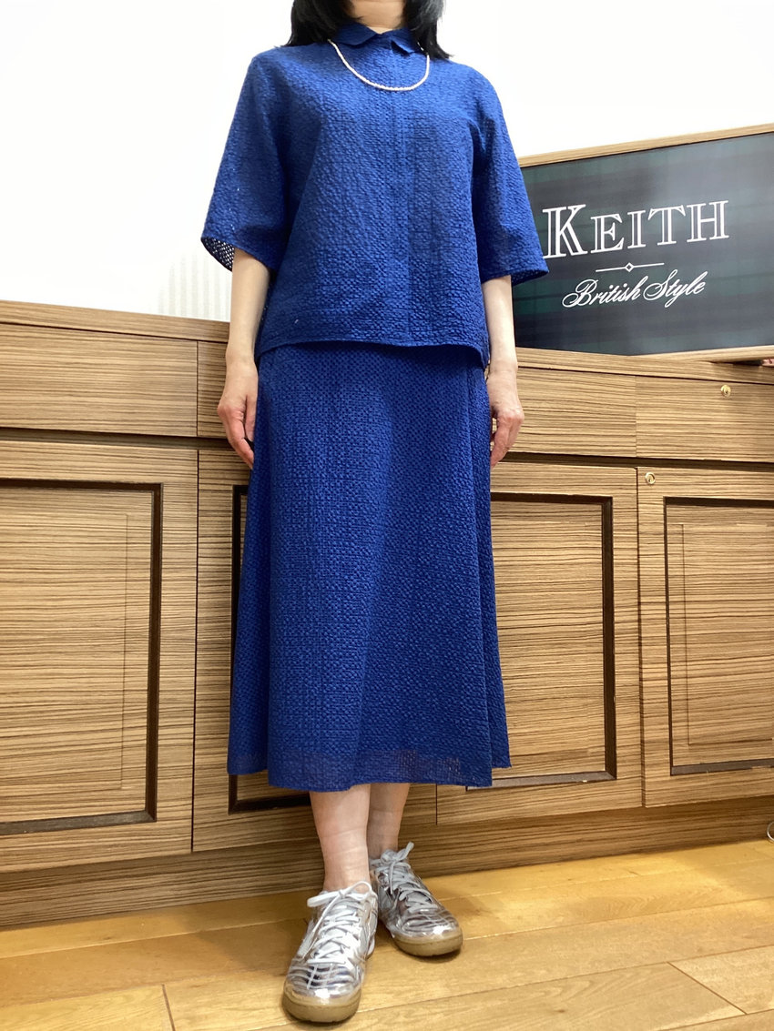 ブルーのセットアップ KEITH