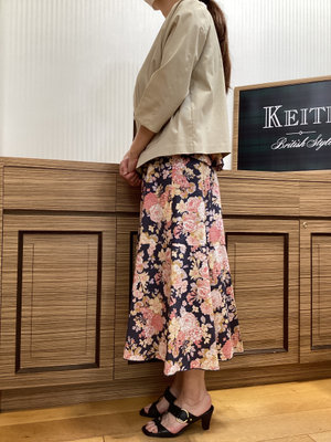 花いっぱいコーデ KEITH
