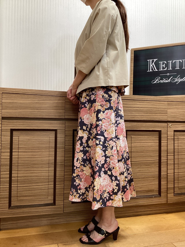 花いっぱいコーデ KEITH