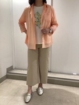 シャーベットカラーの爽やかコーデ KEITH