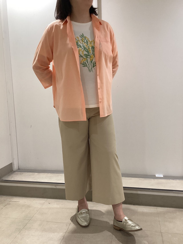 シャーベットカラーの爽やかコーデ KEITH