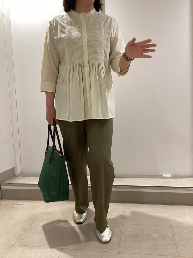 初夏の涼しげなお出かけコーデ KEITH